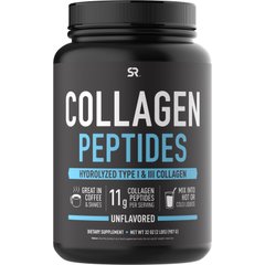 Колагенові пептиди без смаку Sports Research (Collagen Peptides) 907 г