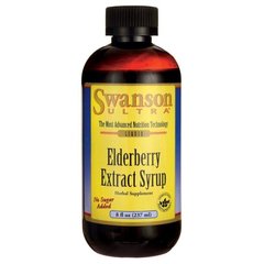 Сироп екстракту бузини, Elderberry Extract Syrup, Swanson, 237 мл