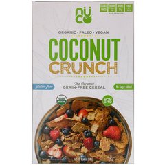 Кокосові пластівці, Coconut Crunch Cereal, NUCO, 300 г