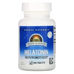 Мелатонин Source Naturals (Melatonin) 1 мг 300 таблеток купить в Киеве и Украине