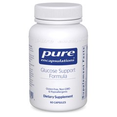 Витамины для поддержки глюкозы Pure Encapsulations (Glucose Support Formula) 60 капсул купить в Киеве и Украине