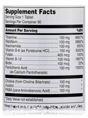 Вітаміни групи В Douglas Laboratories (Tri-B-100) 90 таблеток