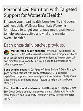 Женские мультивитамины Metagenics (Wellness Essentials Women) 30 пакетиков купить в Киеве и Украине