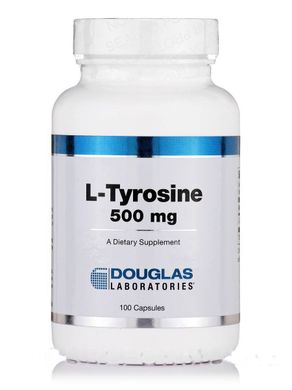 Тирозин Douglas Laboratories (L-Tyrosine) 500 мг 100 капсул купить в Киеве и Украине