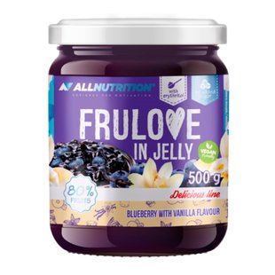 Фруктовое жилое с черникой и белой ванилью Allnutrition (Frulove in Jelly) 500 г купить в Киеве и Украине