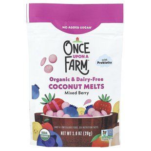 Once Upon A Farm, Organic Coconut Melts, Toddler, Mixed Berry, 1 oz (28 g)