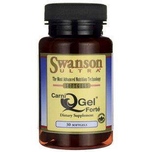 Гель-Форте, Carni Q-Gel Forte, Swanson, 30 капсул купить в Киеве и Украине