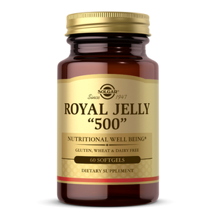 Маточное молочко "500" Solgar (Royal Jelly "500") 60 гелевых капсул купить в Киеве и Украине