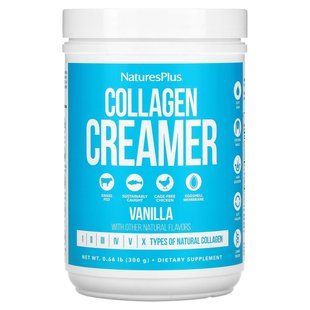 NaturesPlus, Collagen Creamer, Vanilla, 0.66 lb (300 g) купить в Киеве и Украине