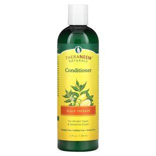 TheraNeem Organix, кондиціонер для шкіри голови, Neem, лимон і м'ята, Organix South, 12 рідких унції (360 мл)