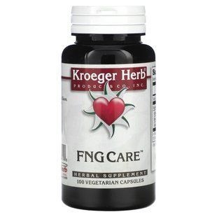 Kroeger Herb Co, FNG Care, 100 вегетаріанських капсул