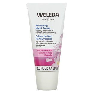 Обновляющий ночной крем, эктракт шиповника, Weleda, 1,0 ж. унц. (30 мл) купить в Киеве и Украине