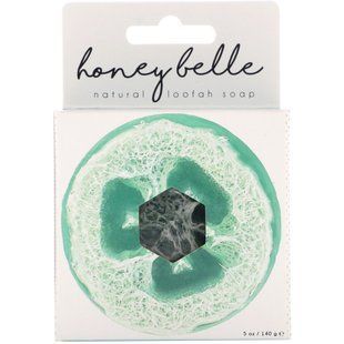Натуральное мыло с люфой, сандаловое дерево и пачули, Honey Belle, 140 г (5 унций) купить в Киеве и Украине