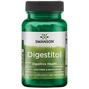 Дігестітол, Digestitol, Swanson, 60 капсул