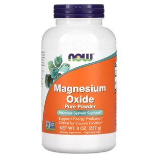 Magnesium Oxide Powder Now Foods 227 g