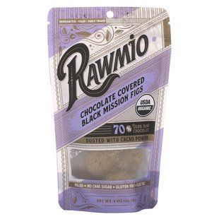 Rawmio, Chocolate Covered Black Mission Figs, 70% Dark Raw Chocolate, 2 oz (56.7 g) купить в Киеве и Украине