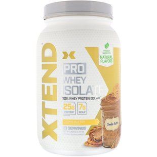 Whey isolate with cookie dough flavor