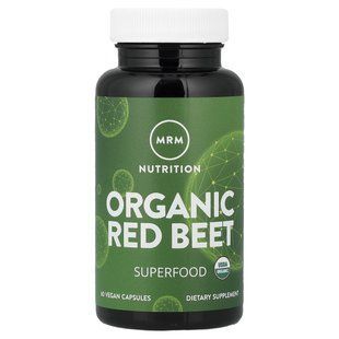 MRM Nutrition, органическая красная свекла, 60 веганских капсул купить в Киеве и Украине