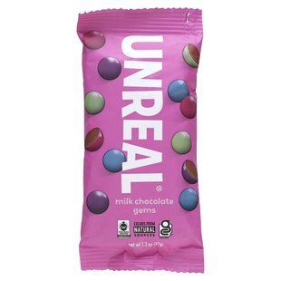 Unreal, Milk Chocolate Gems, 1.3 oz (37 g) купить в Киеве и Украине