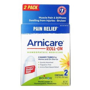 Arnicare Roll-on, Boiron, 2 трубки, 1,5 унции каждая купить в Киеве и Украине