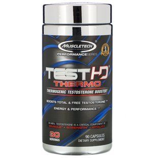 Test HD Thermo, Test HD Thermo, Muscletech, 90 capsules