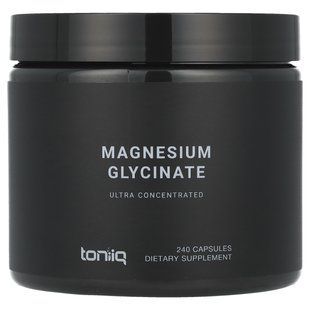 Toniiq, Magnesium Glycinate, 240 Capsules (150 mg per Capsule) купить в Киеве и Украине