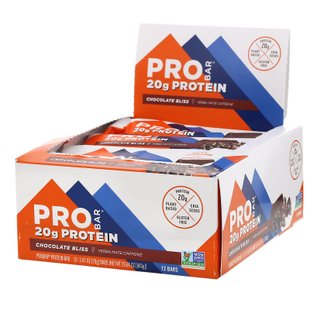 Протеиновые батончики шоколадное наслаждение ProBar (Protein Bar) 12 батончиков по 70 г купить в Киеве и Украине