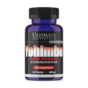 Ultimate Nutrition, Yohimbe, 100 tabs