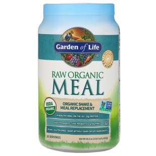 Растительный протеин Garden of Life (Shake & Meal Replacement) 1038 г сладкий вкус купить в Киеве и Украине