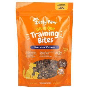 Zesty Paws, All-In-One Training Bites, For Dogs, All Ages, Bacon, 8 oz (226 g) купить в Киеве и Украине