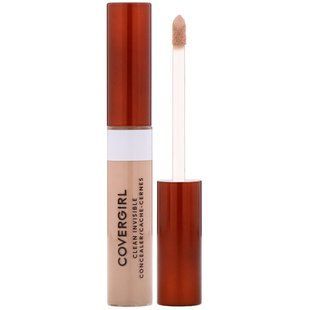 Concealer, shade 125 Light, invisible, Clean Invisible, Covergirl, 9 g (0.32 oz)