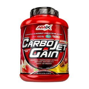 AMIX, Carbo Jet Gain, 4 kg, strawberry creme