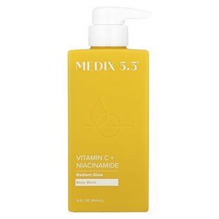 Medix 5.5, Body Wash, Radiant Glow, Vitamin C + Niacinamide, 15 fl oz (444 ml) купить в Киеве и Украине