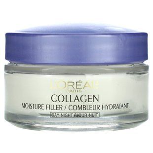 Дневной / ночной крем с коллагеном, Collagen Moisture Filler, L'Oreal, 48 г купить в Киеве и Украине