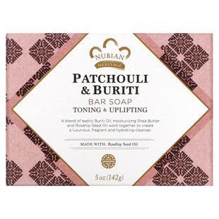 Мыло с пачули и розой, Soap, Nubian Heritage, 141 гр. купить в Киеве и Украине