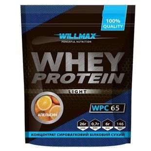 Willmax, Whey Protein 65, 1 kg, апельсин купить в Киеве и Украине