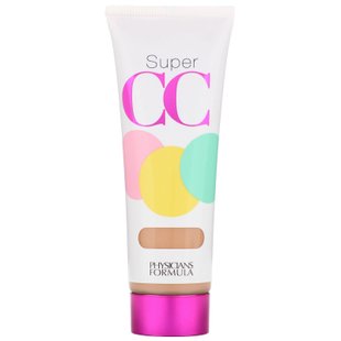 Super CC+, коррекция цвета + уход, крем СС+, SPF30, светлый/средний оттенок, Physicians Formula, 1,2 жидкой унции (35 мл) купить в Киеве и Украине