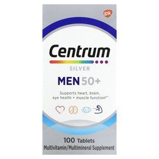 Centrum, Silver Men 50+, 100 Tablets купить в Киеве и Украине