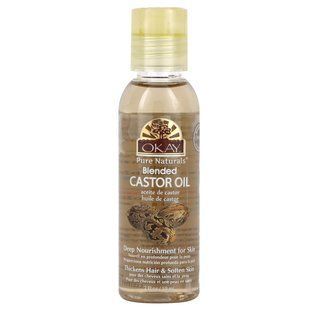 Okay Pure Naturals, Blended Castor Oil, 2 fl oz (59 ml) купить в Киеве и Украине