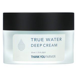 Настоящая вода, глубоко увлажняющий крем, Thank You Farmer, 1,75 жидк. унц. (50 мл) купить в Киеве и Украине