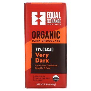 Очень черный шоколад Equal Exchange 80 г купить в Киеве и Украине