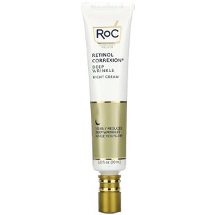 Ночной крем от глубоких морщин с ретинолом, Retinol Correxion, Deep Wrinkle Night Cream, RoC, 30 мл купить в Киеве и Украине