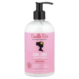 Camille Rose, Curl Love Moisturizing, Conditioner, For All Textures, 12 fl oz (355 ml) купить в Киеве и Украине