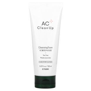 Etude, AC Clean Up, cleansing foam, 5.07 fl oz (150 ml)