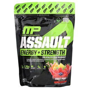 Предтренировочная формула фруктовый пунш MusclePharm (Energy + Strength Pre-Workout) 345 г купить в Киеве и Украине