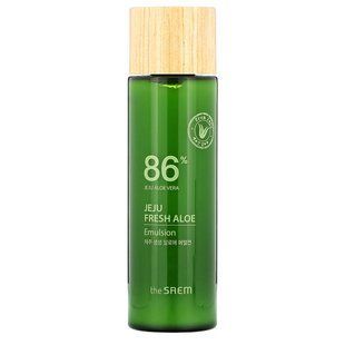 86% емульсія алое вера, Jeju Fresh Aloe, 86% Aloe Vera Emulsion, The Saem, 155 мл