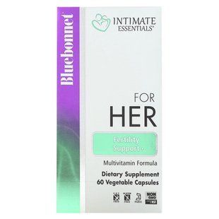 Комплекс для Нее Bluebonnet Nutrition (Intimate Essenitals For Her Fertility Support Multivitamins) 60 вегетарианских капсул купить в Киеве и Украине