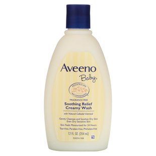 Успокаивающий крем-гель для душа детский без запаха Aveeno (Cream Creamy Wash) 354 мл купить в Киеве и Украине