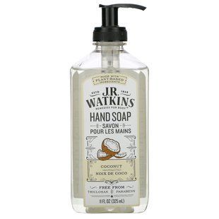 JR Watkins, Мыло для рук, кокос, 11 жидких унций (325 мл) купить в Киеве и Украине