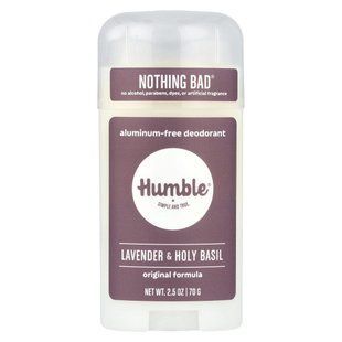 Humble Brands, Aluminum-Free Deodorant, Lavender & Holy Basil , 2.5 oz (70 g) купить в Киеве и Украине